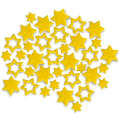 Streudeko Sterne aus Filz 15 g