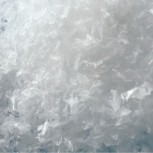 Scattered snow, white, 100 g bag